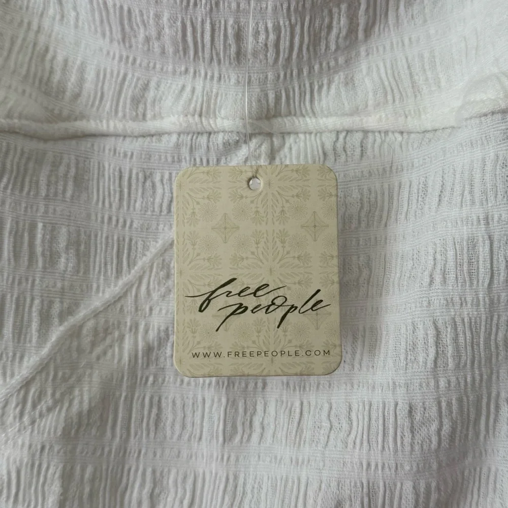 NWT Free People Elle Mini Dress in Ivory